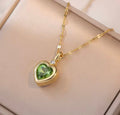 replaceable heart stone chain ALC 1