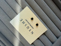 Black stone Ball back studs