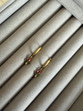 Tulip drop earrings