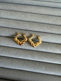 Velora Twist Hoops
