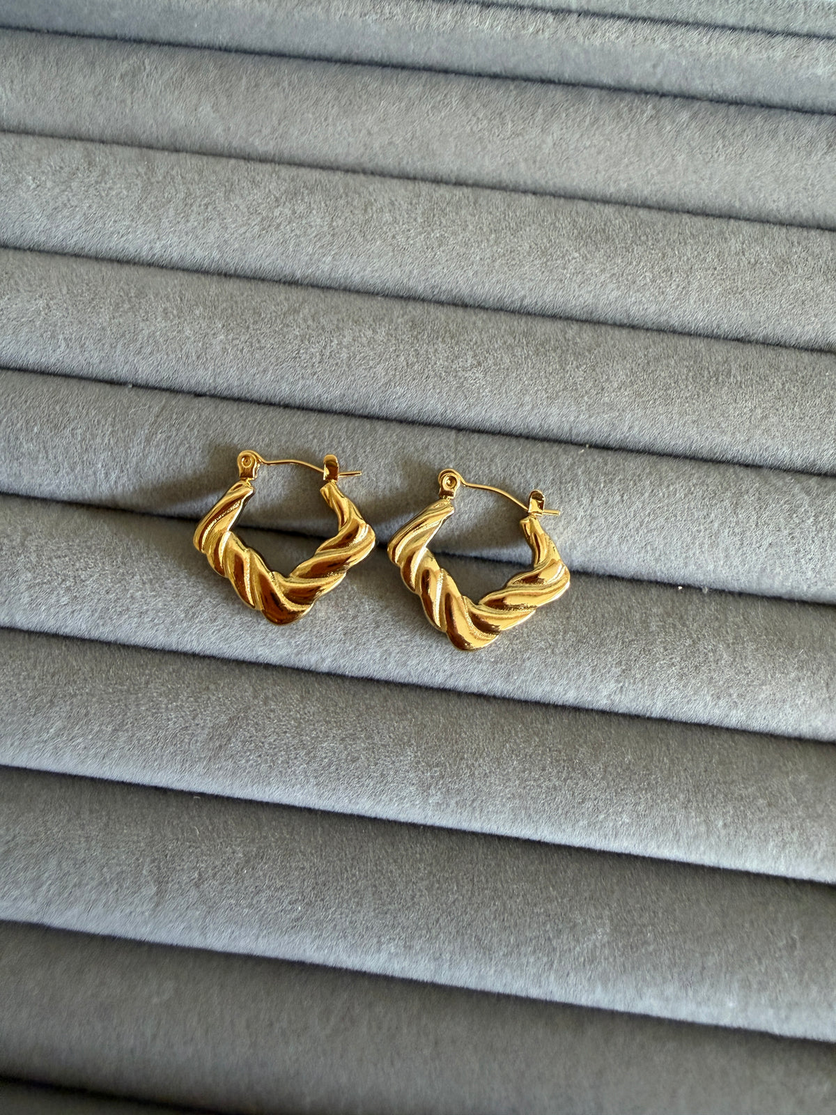 Velora Twist Hoops