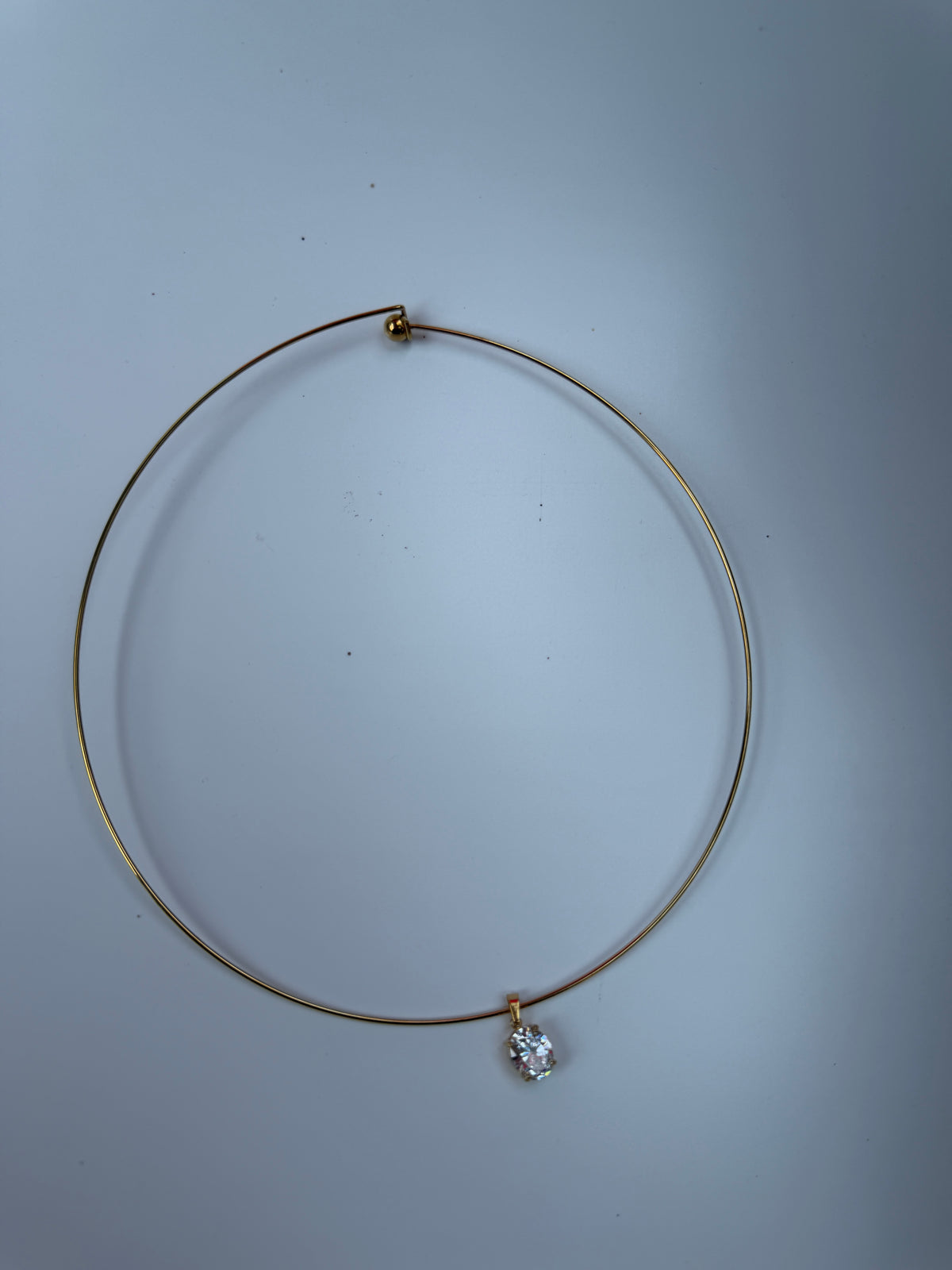 Oval stone choker NIC 10