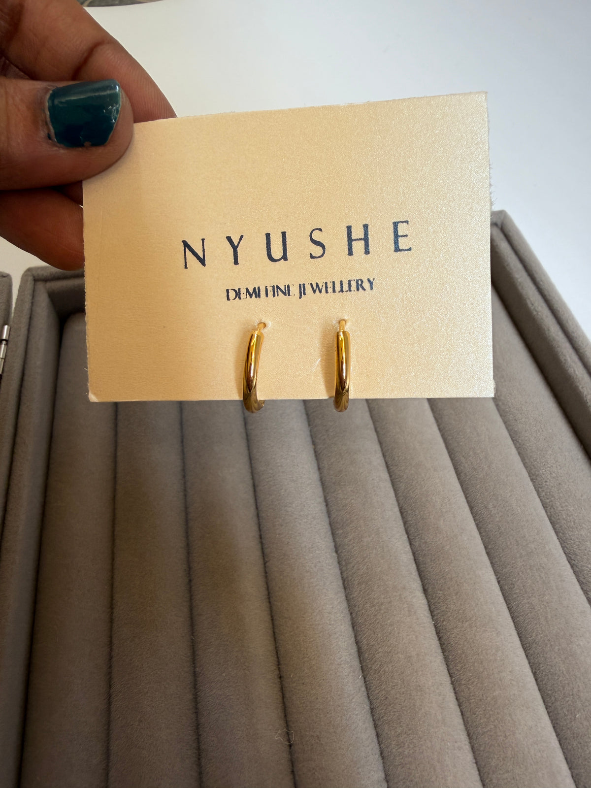 Huggie earrings