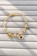 Evil eye charm bracelet
