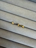 Moon star Ball back studs