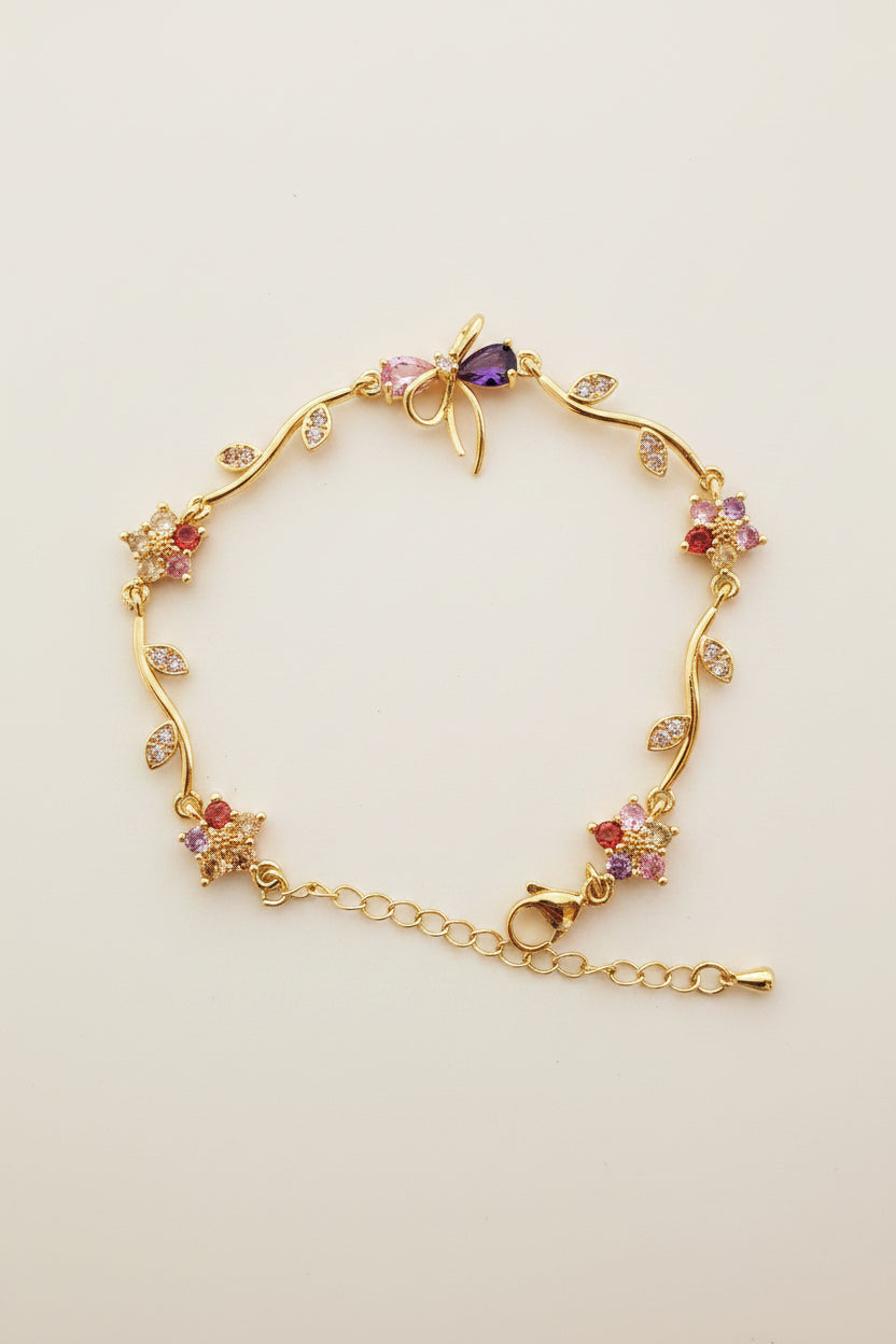 Flower and tulip bracelet BH 15