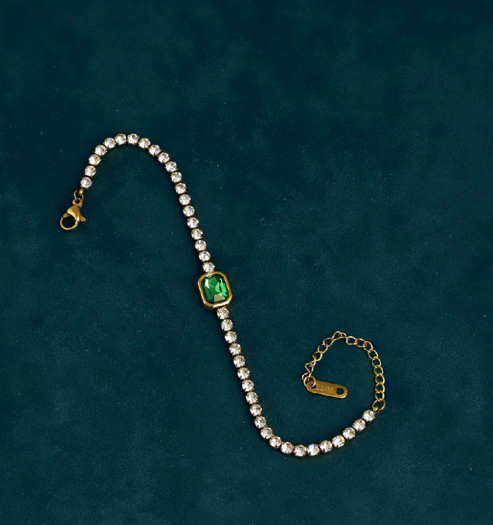 Tennis crystal bracelet BH5