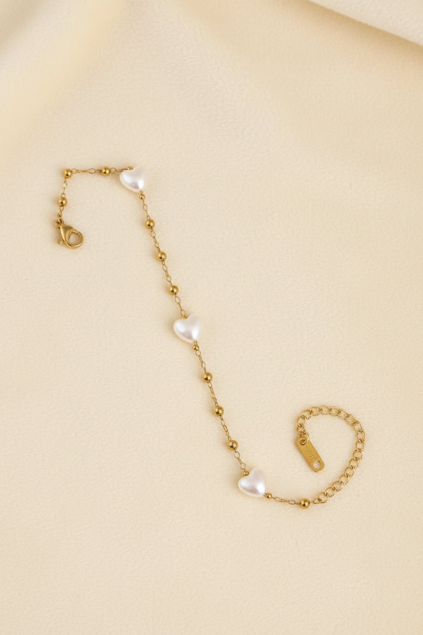pearl love thin bracelet BH 4
