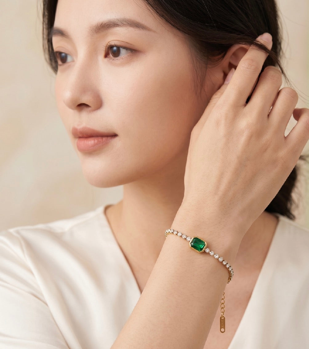 Tennis crystal bracelet BH5