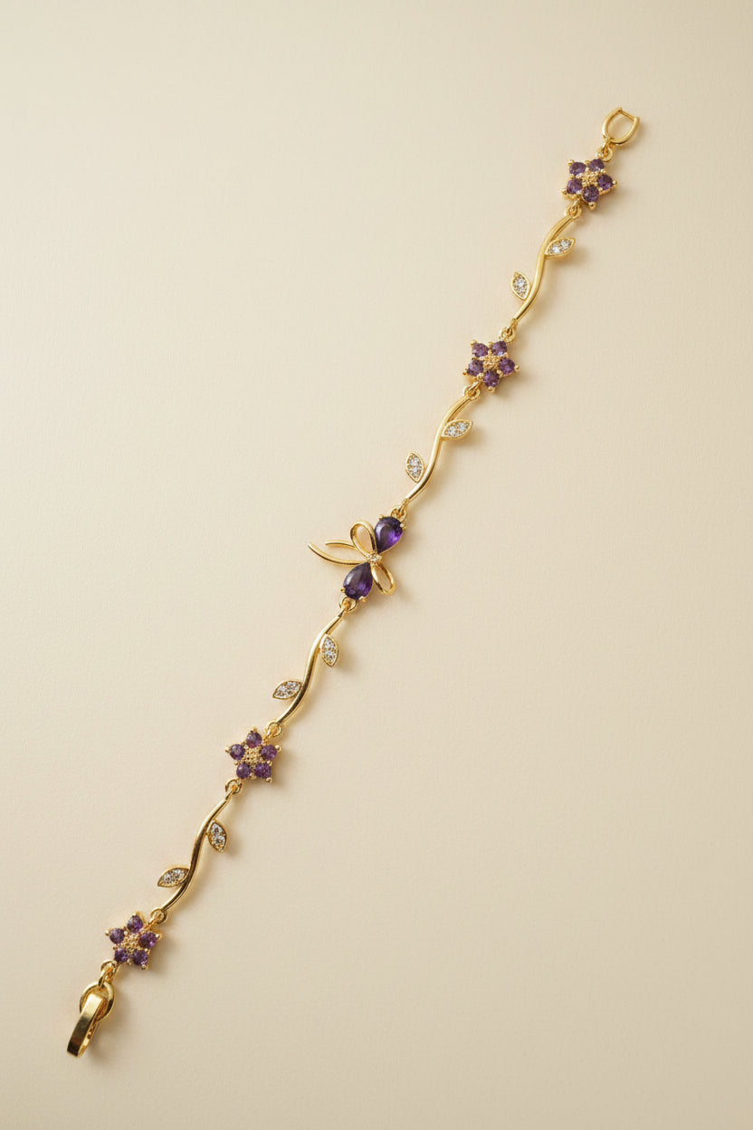 Flower and tulip bracelet BH 15