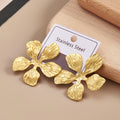 Flower statement earrings NIE 2